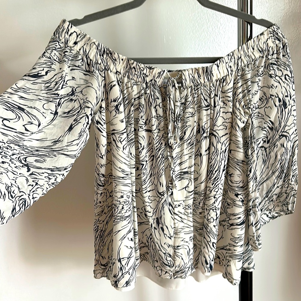 Elizabeth & James Silk Blouse